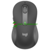 Chuột không dây Logitech M650 Graphite - 910-006262