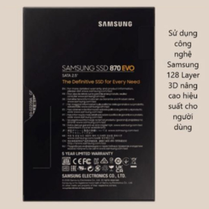 SSD SAMSUNG 870 EVO 500GB MZ-77E500BW