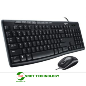 Combo bàn phím chuột có dây Logitech MK200