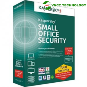 Phần mềm Kaspersky Small Office Security (1 SEVER + 10 PC )